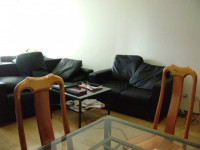 share the master room in a big modern apartment in city (male)