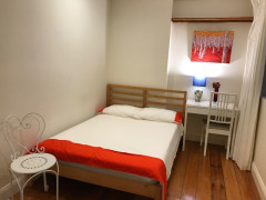 Private quiet furnitured room 