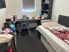 1ベッドルーム（専用バスルーム付き）（学生寮）