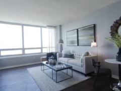 高層1ベッドルーム家具付賃貸マンション