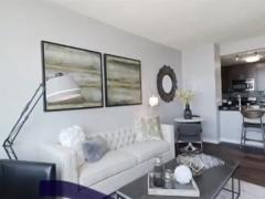 高層 1 ベッドルーム 広々とした家具付きアパートメント、U