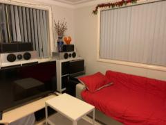 Beautiful living room.Near bus