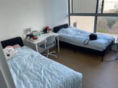 Sydney CBD Twin Room 1 girl