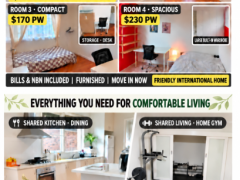 Noble Park Rooms | Bills Inclu