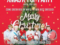 今週12/13(金)Xmas K-Pop Party