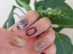 自宅にてジェルネイル！