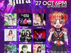 シドニーのアイドルライブ☆★10月27日、11月2,3日