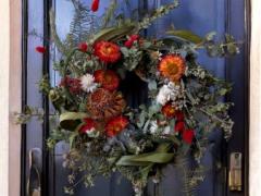 植物の香りに包まれる2時間🎄ナチュラルリース作り