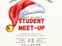 【先着50名】12/12学生交流クリスマス会🎄