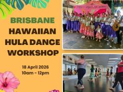 ブリスベンハワイアンフラダンスワークショップ募集！