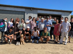 prepared to enjoy  farm life