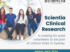 シドニー治験参加 in ENGLISH