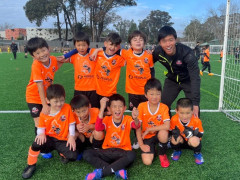 小学生のサッカーコーチ　英語環境