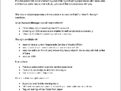 Japanese Account Manager