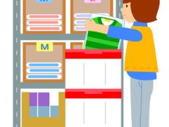 アパレル倉庫 オンライン業務