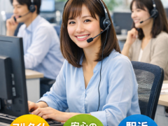 証券会社でフルタイムのカスタマーサポートを募集！