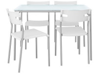 IKEA GLASS DINING TABLE