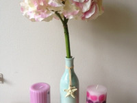 かわいい花瓶、造花、キャンドル等 Vase, candles