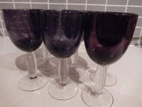 バブリーなワイングラス