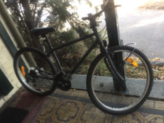 ライト,ヘルメ付き自転車