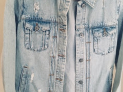 Zara 最終値下げ ダメージ加工ジャケット  15ドル