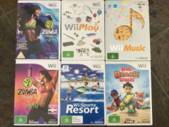Wii ソフト各種セットで90ドル　人気のZUMBAあり‼️