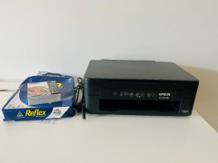 【SOLD】EPSONプリンタ　紙とインク付き　$30