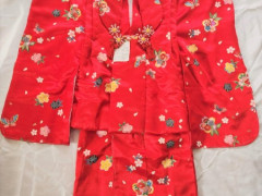 女児・3歳用七五三衣装セット　$100
