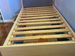 キングシングルベット 棚付き ＄180