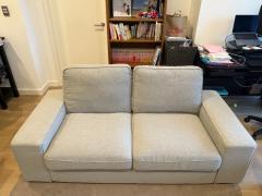 Ikea KIVIK 2-seat sofa スツール付