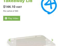 テイクアウェイ容器（Biopack）弁当用