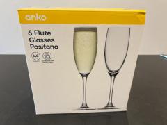 シャンパングラス6個セット