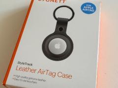 新品箱入り　CYGNETT 本革レザー AirTag ケース