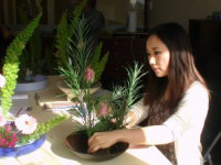 Shogetsudo-Koryu Ikebana workshop by Chieko Yazaki