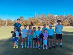 〈金曜日朝の子供向けランニングクラス〉