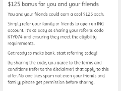 簡単銀行口座開設で125ドル！？