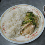Malay Chinese のHainan Chicken Rice ($8.70)