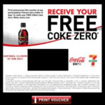 7-Elevenで無料Coke ZeroをGET!!