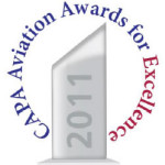 JAL CAPA主催2011 エアライン オブ ザ イヤー受賞