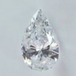 ペアシェイプダイヤモンドのイヤリング