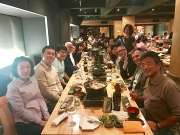 10月１8日　シティ「Masuya Japanese Restaurant」 （幹事: Mr &Mrs Kitamura )