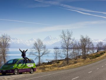 「JUCY」キャンピングカーでニュージーランド南島ドライブ 6日間