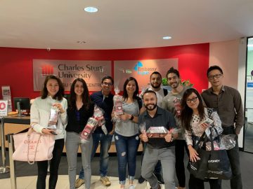 バレンタインギフトを渡してきました。❤