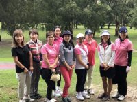 日本人会婦人ゴルフ部のハーフコンペを開催しました