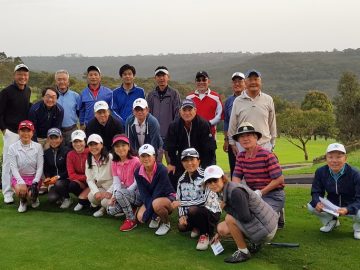 第4回総領事館杯日本人会ゴルフ部・婦人ゴルフ部合同コンペ開催