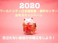 お年玉はキレイな歯並び！歯列矯正と美容医療の初回診察無料