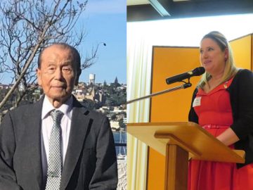 東京マートの舟山精二郎氏とJETAA NSWが外務大臣表彰
