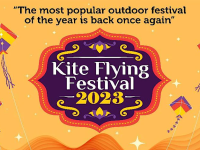 お正月には凧を揚げよう！無料のカイトフェスティバル開催