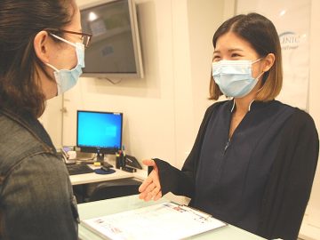 初めて歯医者さんに行くにはどうしたらいいの？（来院時）