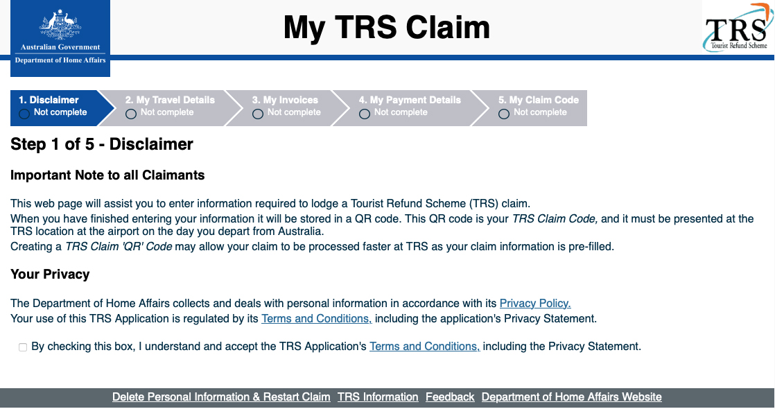 My TRS Claimの利用にはスマートフォンアプリがおすすめ